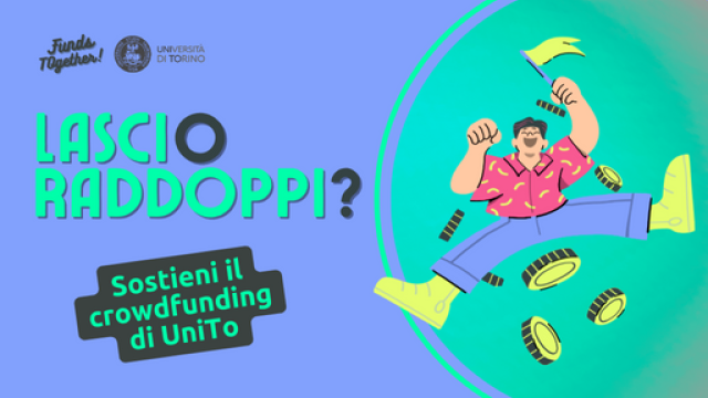illustrazione con la scritta "Lascio Raddoppi?"