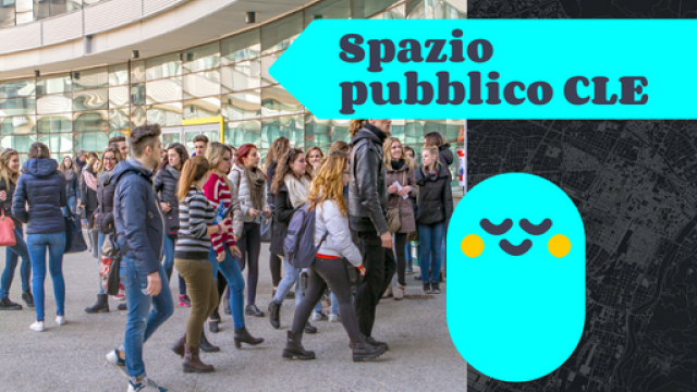 immagine di studentesse e studenti al CLE