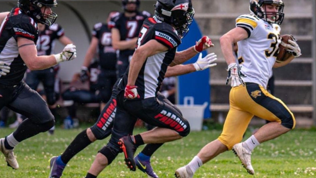 Alberto Licari, studente atleta di football americano