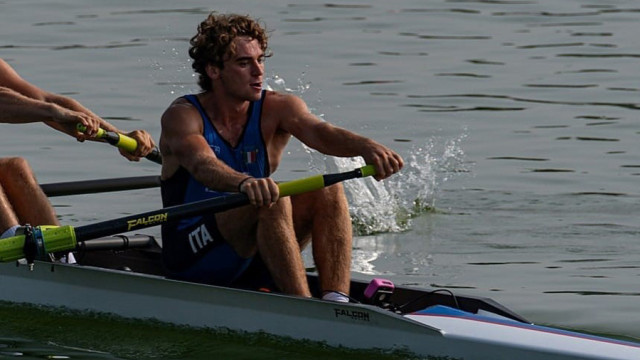 Alessandro Gardino, studente atleta di canottaggio