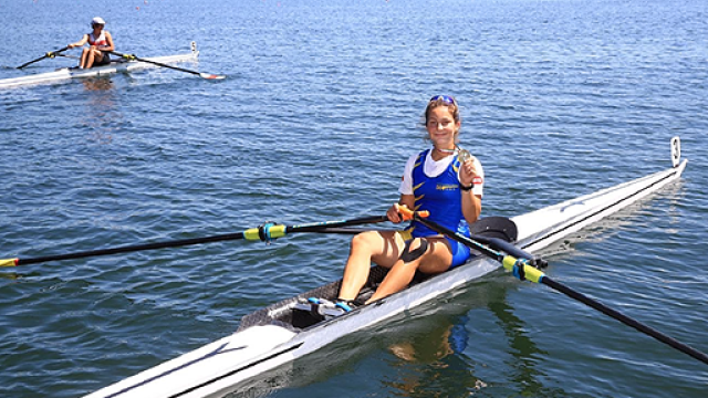 Alice Gnatta, studentessa atleta di canottaggio
