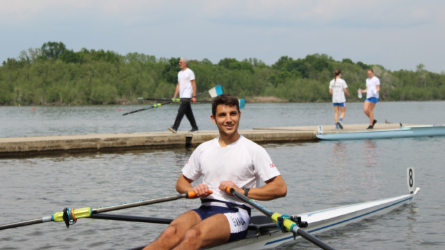 Andrea Bravi, studente atleta di canottaggio