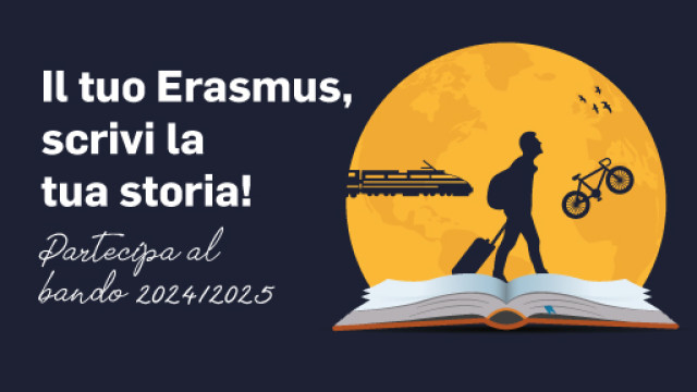 Il tuo Erasmus, scrivi la tua storia. Partecipa al bando 2024-2025