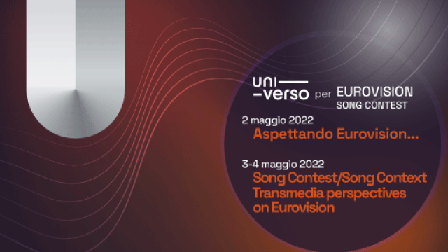 titolo dell'evento su sfondo colorato
