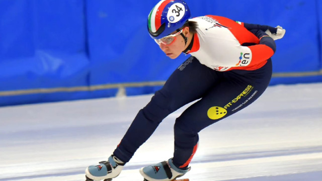 Lucrezia Casagrande, studentessa atleta di Short Track