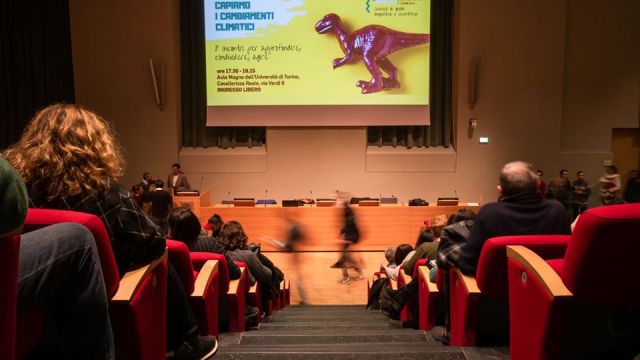 Foto di uno degli incontri alla Cavallerizza