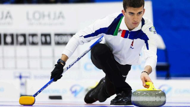 Francesco Vigliani studente atleta Curling
