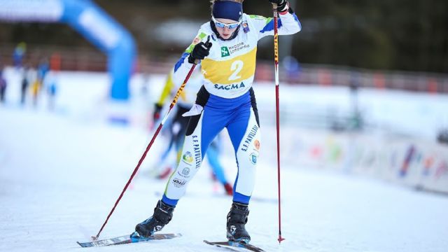 Anna Maria Ghiddi studentessa atleta Sci di fondo e Skiroll 