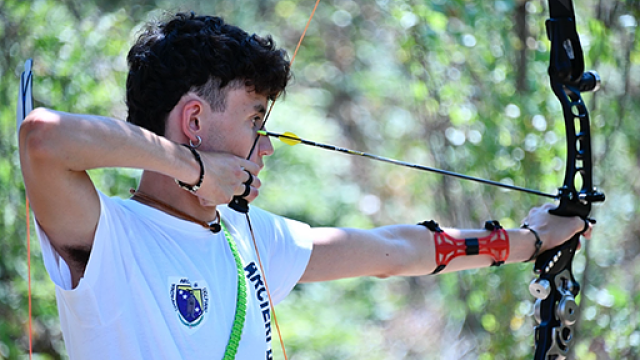 Gian Lorenzo Soldi, studente atleta di tiro con l'arco