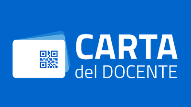 Logo carta del docente Immagine decorativa