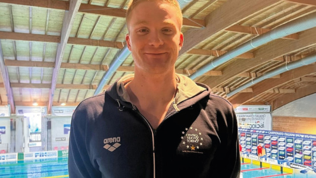 Luca Moni, studente atleta di nuoto