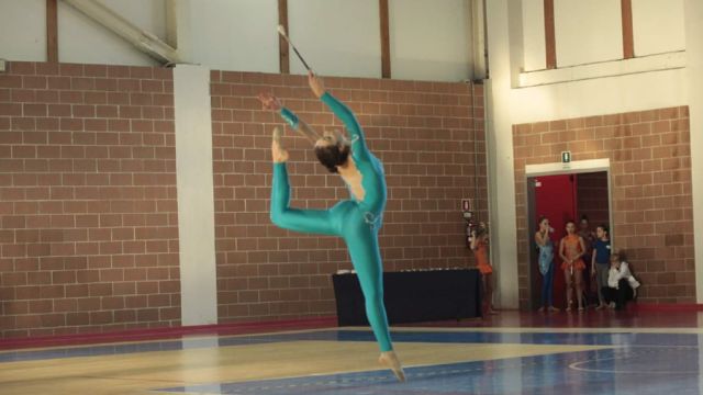 Anna Manfredi, studentessa atleta di twirling
