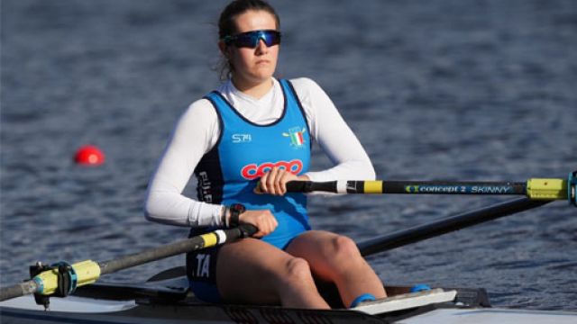 Anna Mangia, studentessa atleta di canottaggio