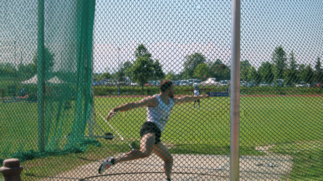 Samuele Masiani, studente atleta di atletica leggera (lancio del disco)