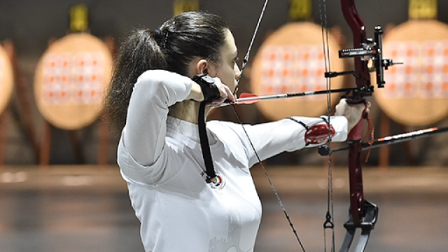 Sara Grasso, studentessa atleta di tiro con l'arco