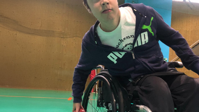 Matteo Tosetti, studente atleta di boccia paralimpica