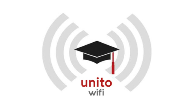Novità sul servizio Wi-fi di UniTo Icona del wifi con scritta UniTo Wi-fi