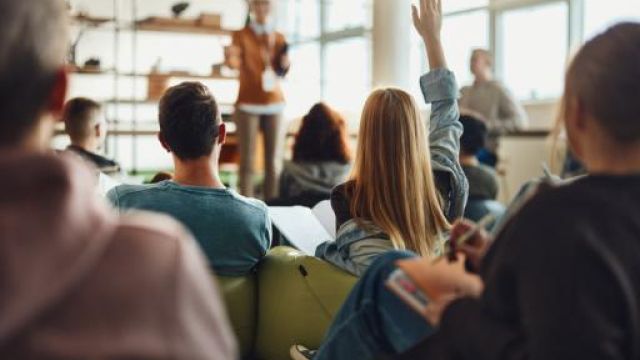 Lezione in una classe
