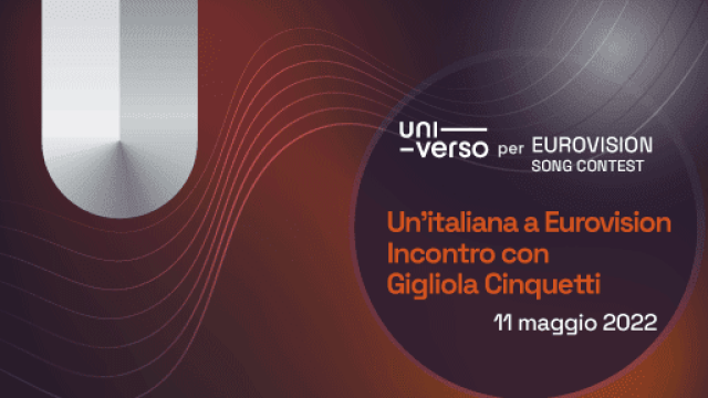 titolo dell'evento su sfondo colorato