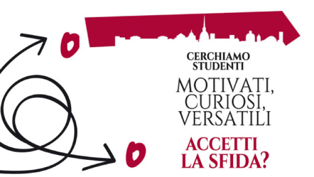 Grafica Scuola di Studi Superiori Ferdinando Rossi - Cerchiamo studenti motivati, curiosi, versatili. Accetti la sfida?