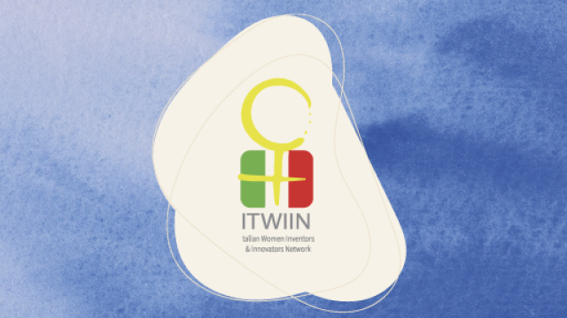 Logo dell'Associazione ITWIIN su sfondo blu