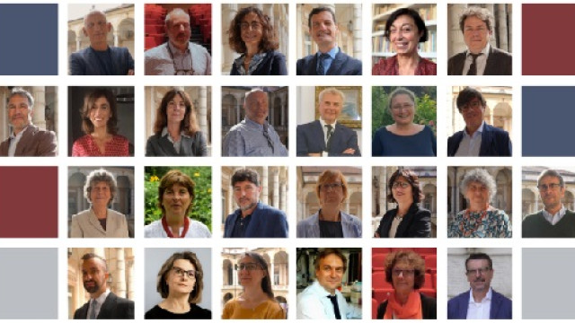 Foto con i volti delle nuove Direttrici e dei nuovi Direttori di Dipartimento ottobre 2024