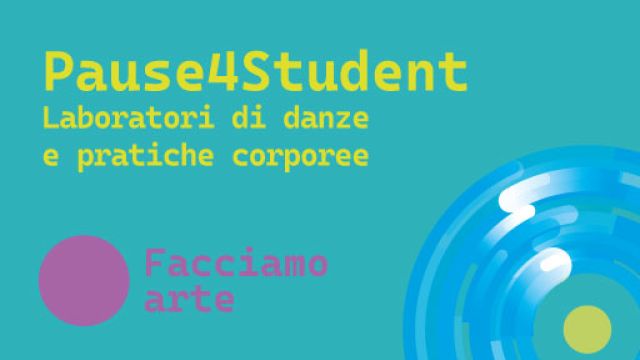 Immagine decorativa costituita dal titolo dell'evento su sfondo colorato