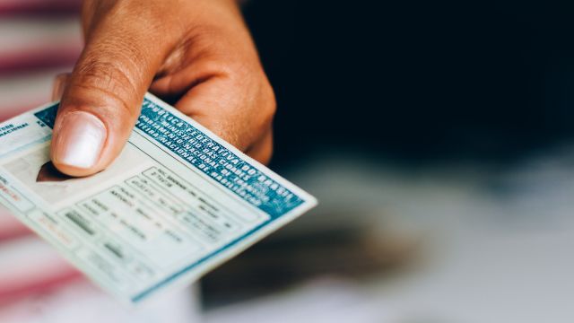 tessera di un documento identificativo