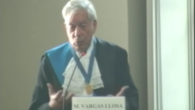 Laurea Honoris causa a Mario Vargas Llosa