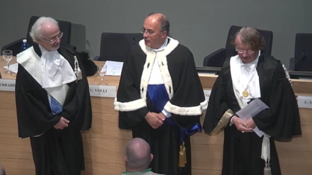 Laurea honoris causa a Werner Gephart e Anselm Kiefer