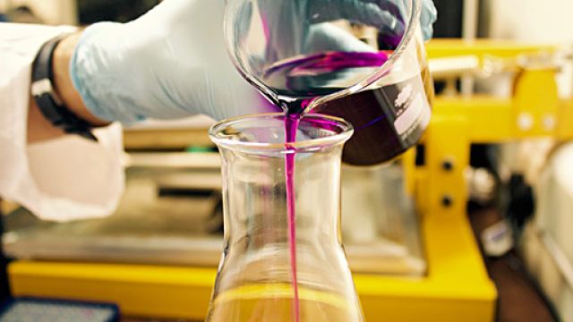 provette in laboratorio
