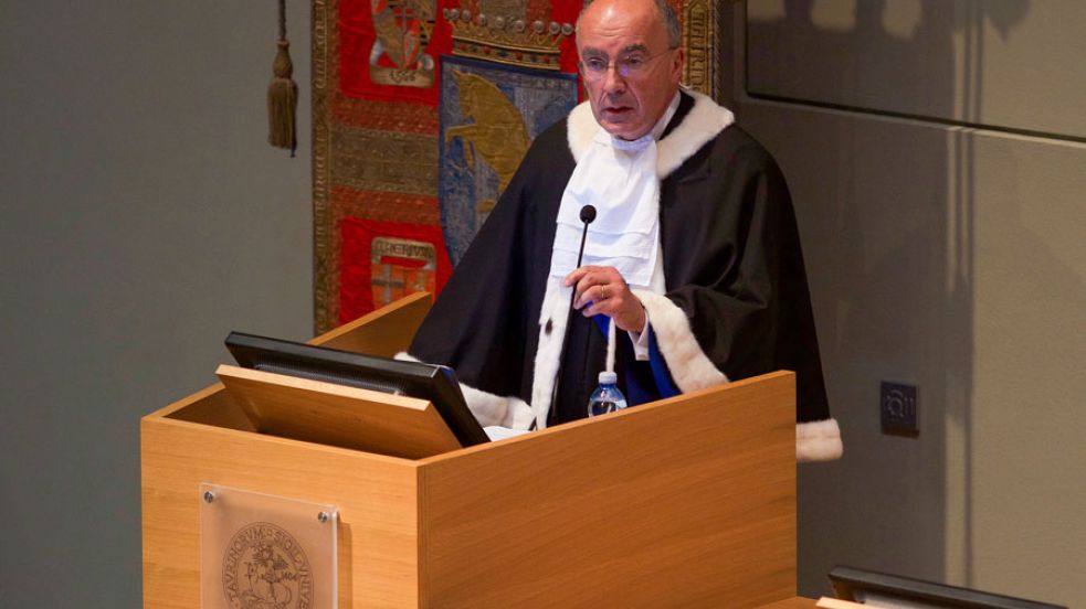 Inaugurazione anno accademico 2017-2018 - Rettore Gianmaria Ajani