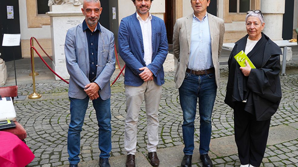 Mario Cedrini, Luca Fantacci, Pietro Garibaldi e Giulia Carluccio
