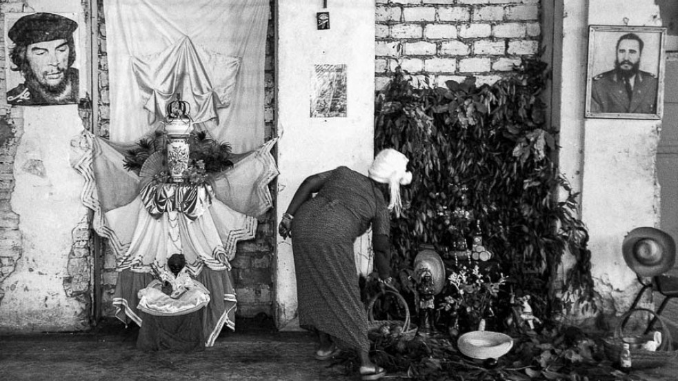 Cuba - Santiago de Cuba, un altare di Santeria