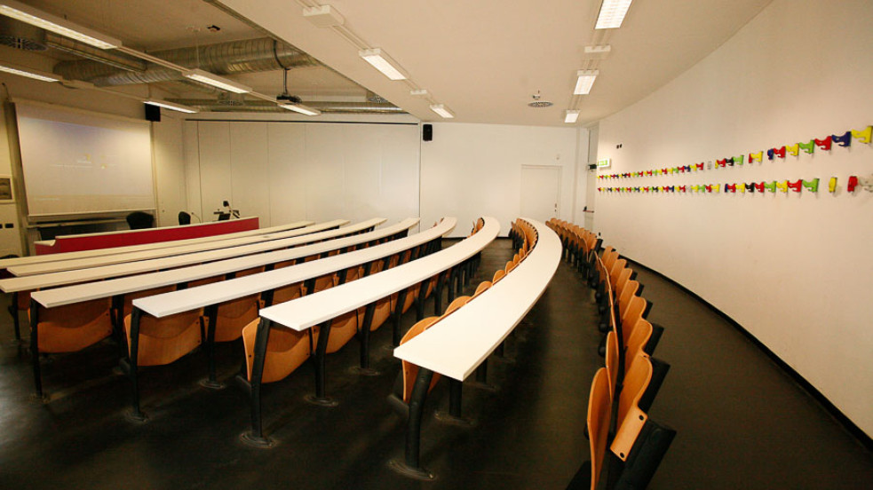 Aula di lezione della Scuola di Medicina - Polo San Luigi