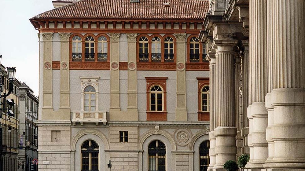 Facciata di Palazzo Campana