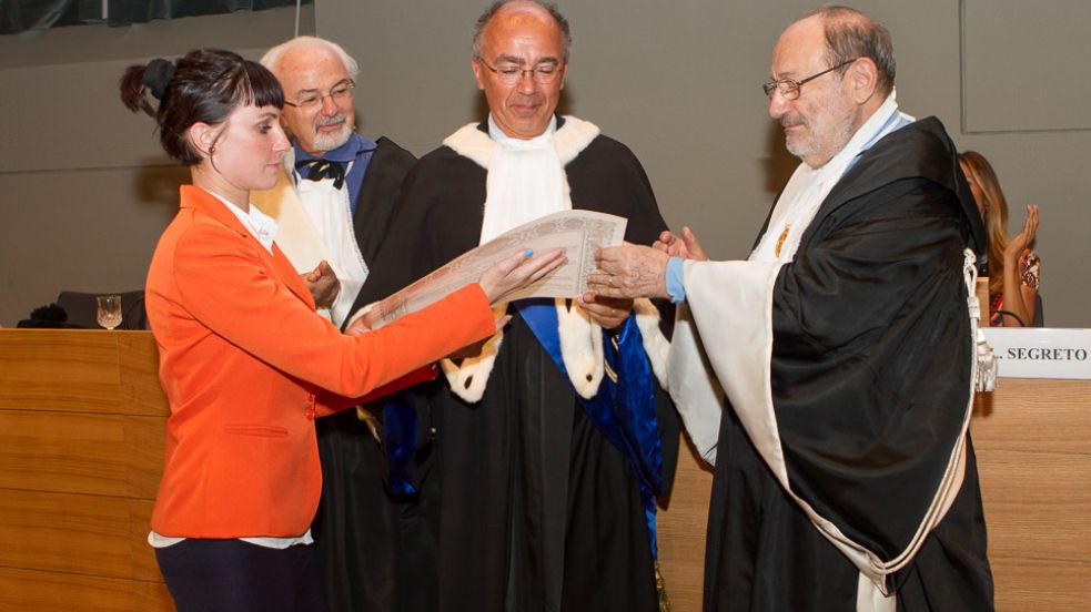 laurea honoris causa Umberto Eco