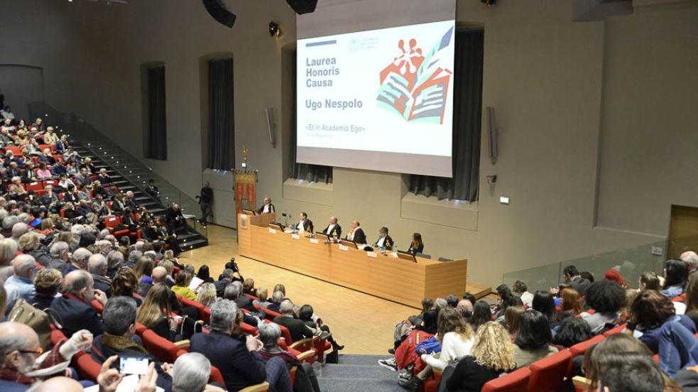 Panoramica dell'Aula Magna