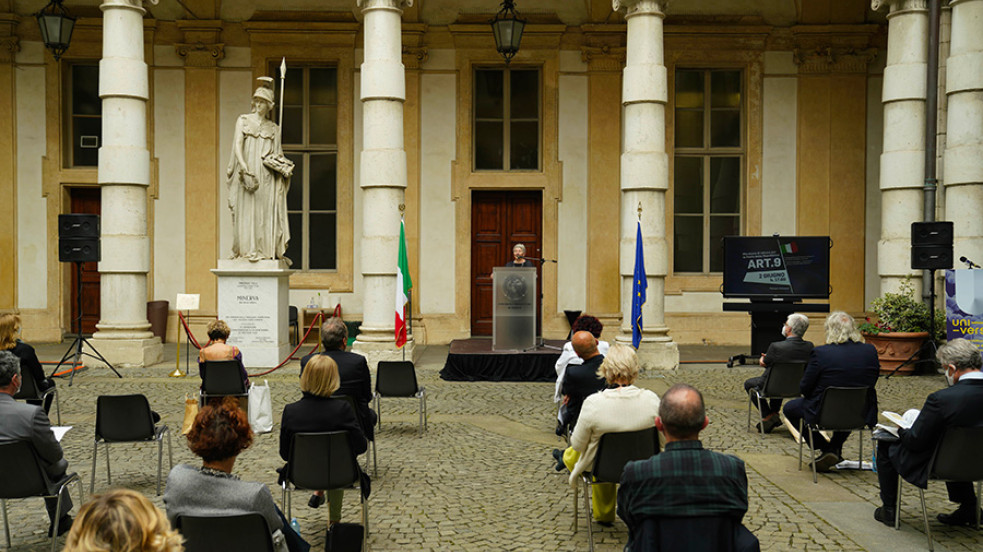 Cortile in rettorato