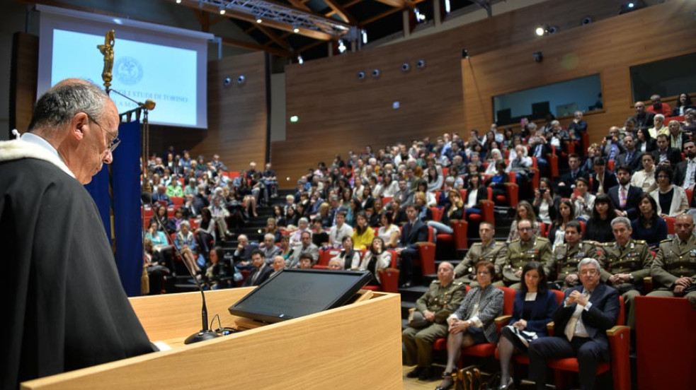 Il Rettore prof. Gianmaria Ajani