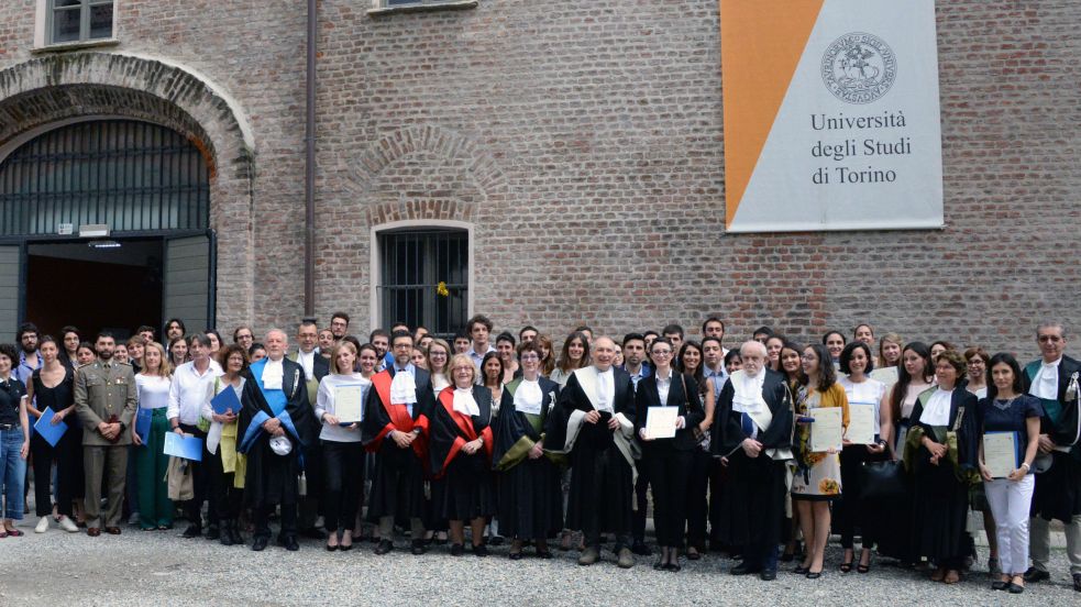Premiati e togati foto di gruppo
