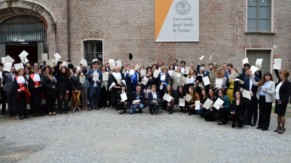 Foto di gruppo dei premiati 