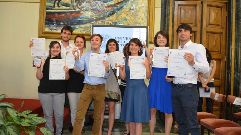 Alcuni laureati delle Facoltà umanistiche