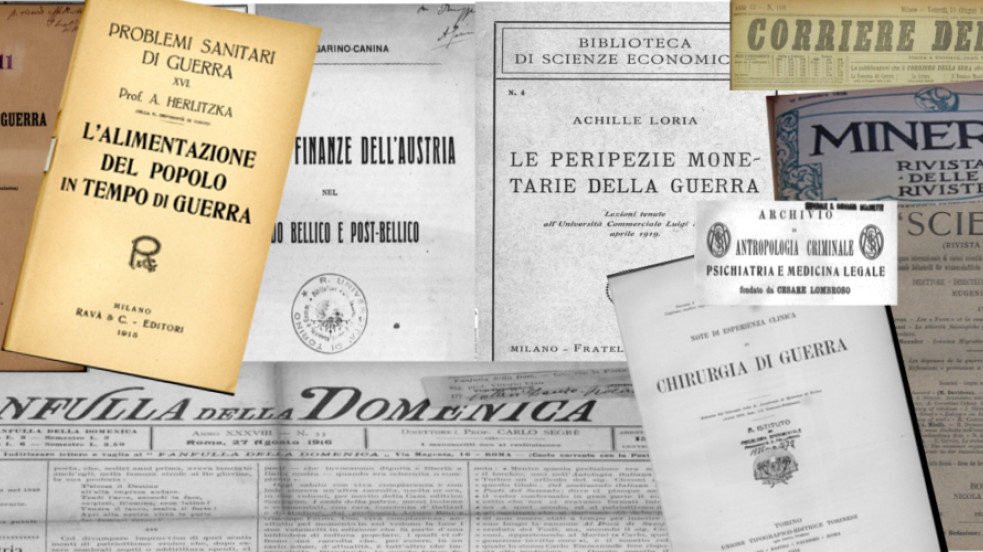 Mostra virtuale Grande Guerra - Biblioteca