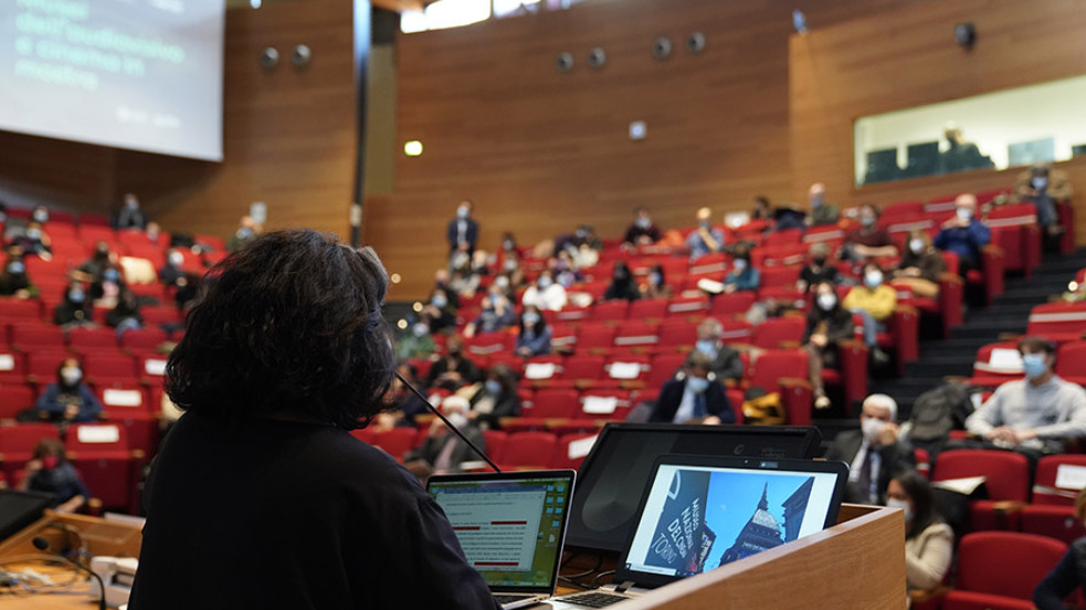 Pubblico in aula magna