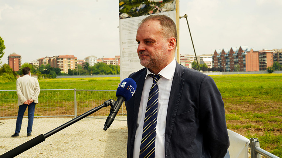  Cerimonia di posa della prima pietra della "Città delle Scienze e dell'Ambiente" 8 luglio 2021
