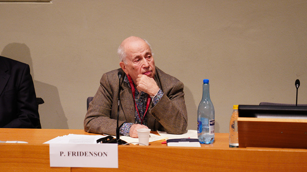 Prof. Patrick Fridenson - Ecole des Hautes Etudes en Sciences Sociales, Paris