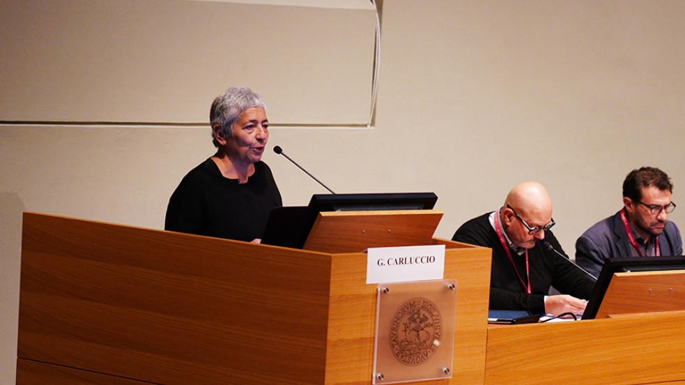 Prorettrice Giulia Carluccio