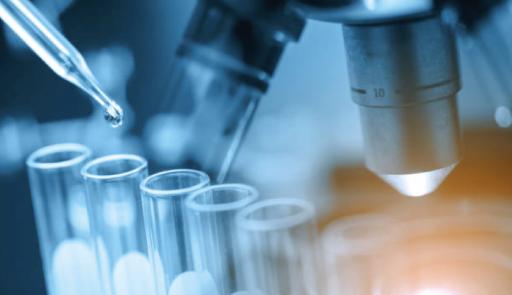 immagine di provette in laboratorio