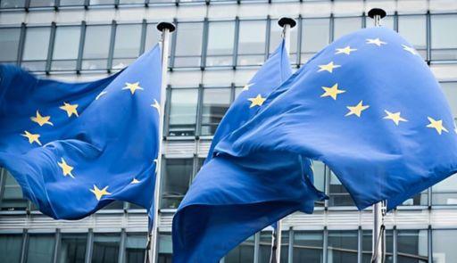 Immagine con bandiere dell'Europa